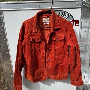 Orange Corduroy Jacket